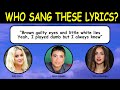 2021 Song Lyrics Quiz