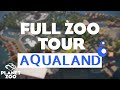 Aqualand full zoo tour  planet zoo