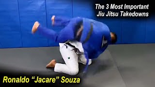 The 3 Most Important Jiu Jitsu Takedowns By Ronaldo Jacare Souza
