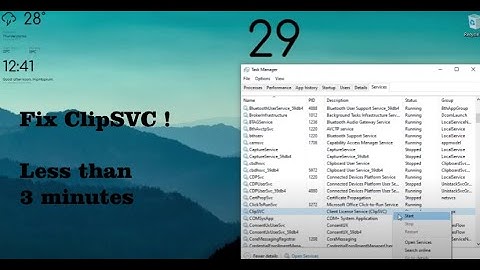 How To Fix ClipSVC Not Running on Windows