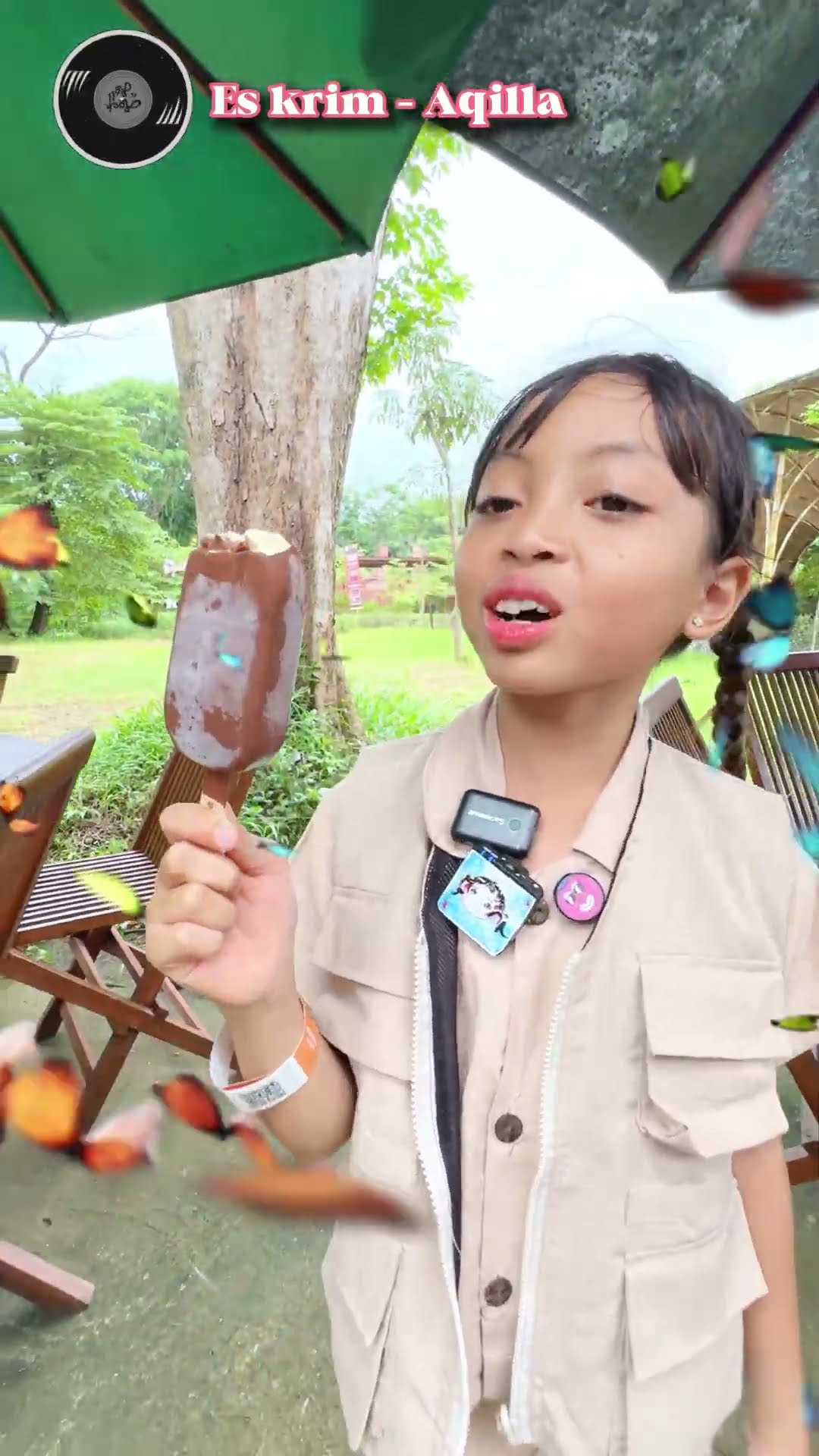 LEIKA DAN DINAR BORONG ES KRIM!! #leika #shorts