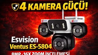 Tek Cihazda 4 Kamera Gücü Esvision Ventus Es-5804 8Mp 16X Zoom İncelemesi