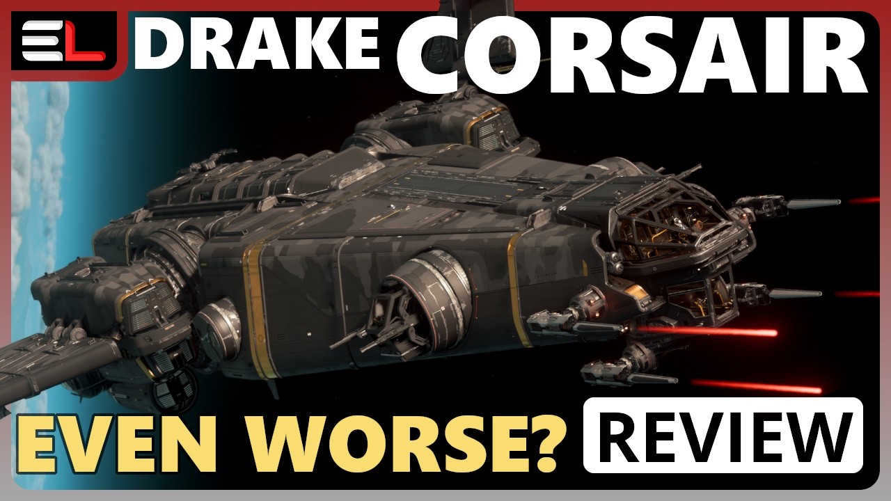 Обзор Star Citizen 4.6: 10 минут плюс-минус - DRAKE CORSAIR | Fallen From Grace?