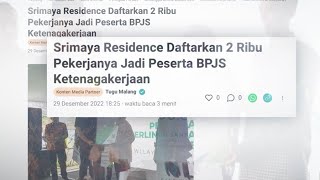 Srimaya Living Daftarkan 2 Ribu Pekerjanya Jadi Peserta BJPS Ketenagakerjaan