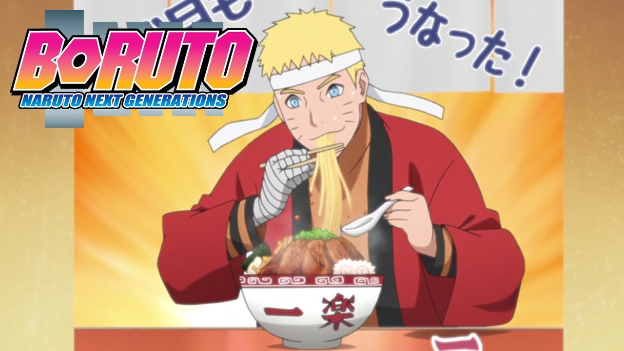 What episode does Naruto eat ramen with Boruto?