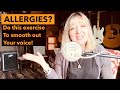 Singing With Allergies