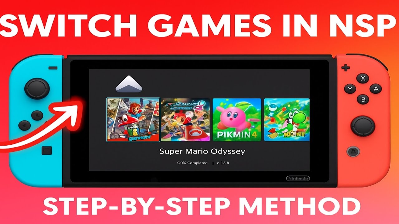 How To Install NSP Files on Switch | Homebrew Guide 2025 🕹️ - YouTube