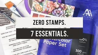 7 Essentials 0 Stamps Watercolor Cards Made Easy Perfect Pairings with Jaycee
