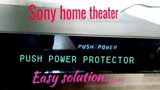 Push power protector sony home theater Push power protector sony home theater