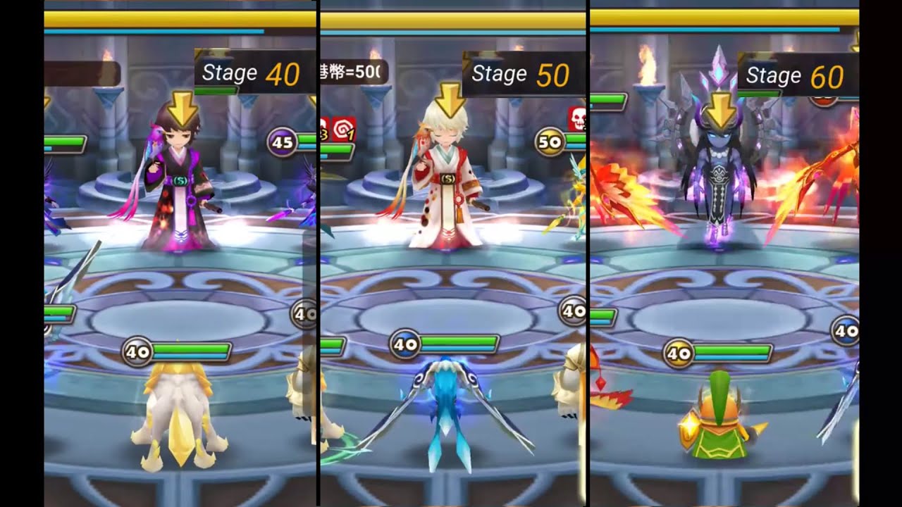 Summoners War TOA Hard Stage 40, 50, 60 (June Obtainable Monster
