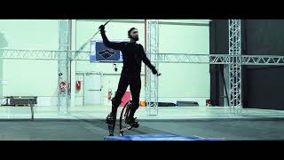 Creature on stilts mocap studio