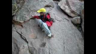 Harrison descending the second flatiron