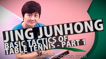 Jing Junhong  Basic Tactics of Table Tennis Part 1