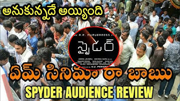 Pawan Kalyan Fan Worst Reaction After Watching SPYDER | Spyder Public Response | Mahesh Babu | Rakul