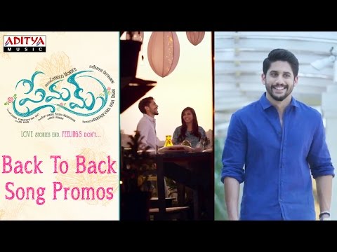 Premam Back To Back Song Promos || Naga Chaitanya, Sruthi Hassan || Gopi Sunder, Rajesh Murugesan