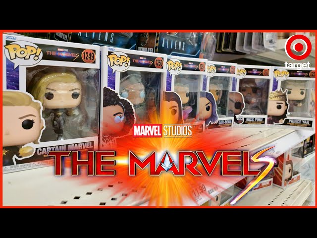 Funko POP! Moment: The Marvels - Ms. Marvel/ Captain Marvel/Photon Figure  Set - 3pk (Target Exclusive)