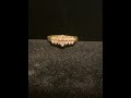 Beautiful, Size 8 3/4, 24k Gold, CZ, Cluster Ring Read ⬇️