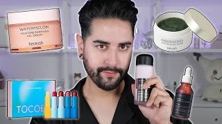 Glow Recipe Dupe Dissolvable Eye Patches Powder Lips New K Beauty Haul AD