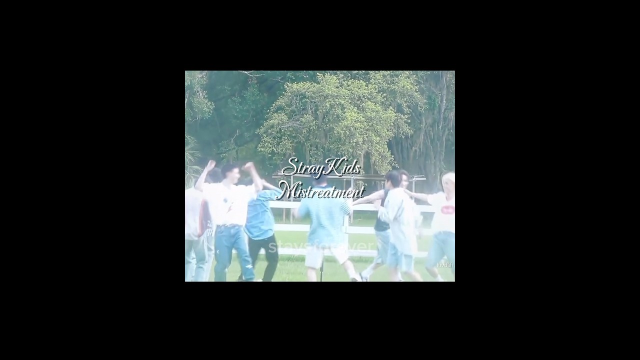 THEY ARE OBVIOUSLY BEING MISTREATED!!â ïž#straykids#jyp#kpop#boyband#awareness