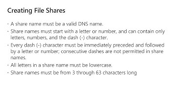 AZ-103 Module03 1 Azure Storage Azure Files and Storage Security