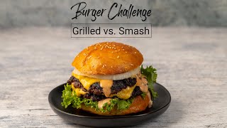 Burger Challenge Grilled vs Smash - There Really is a Difference Between a Grilled and Smash Burger by Austin Eats 8,941 views 2 years ago 8 minutes, 45 seconds