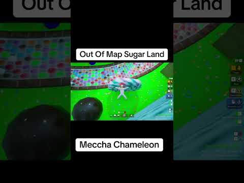 Meccha Chameleon Out Of Map Sugar Land Glitch #mecchachameleon #mecchachameleonglitch #fyp
