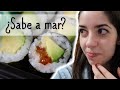 Primera vez probando SUSHI | Un fin de semana conmigo | VLOG 4