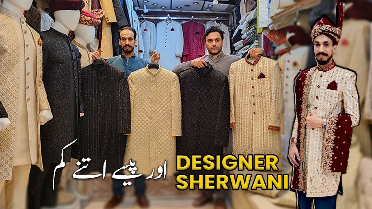 Pakistani Dulha Sherwani Designs | Dulha Dresses With Price | Groom Wedding Dress | ZeeMarketVlogs