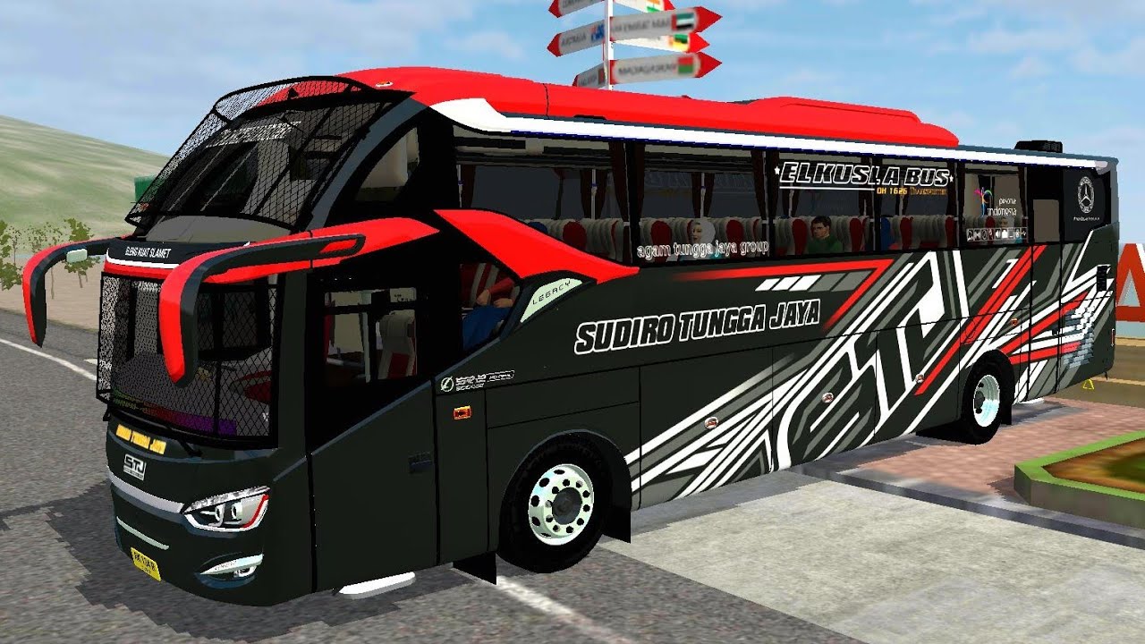 Livery Bussid Hd 332 download livery bussid stj