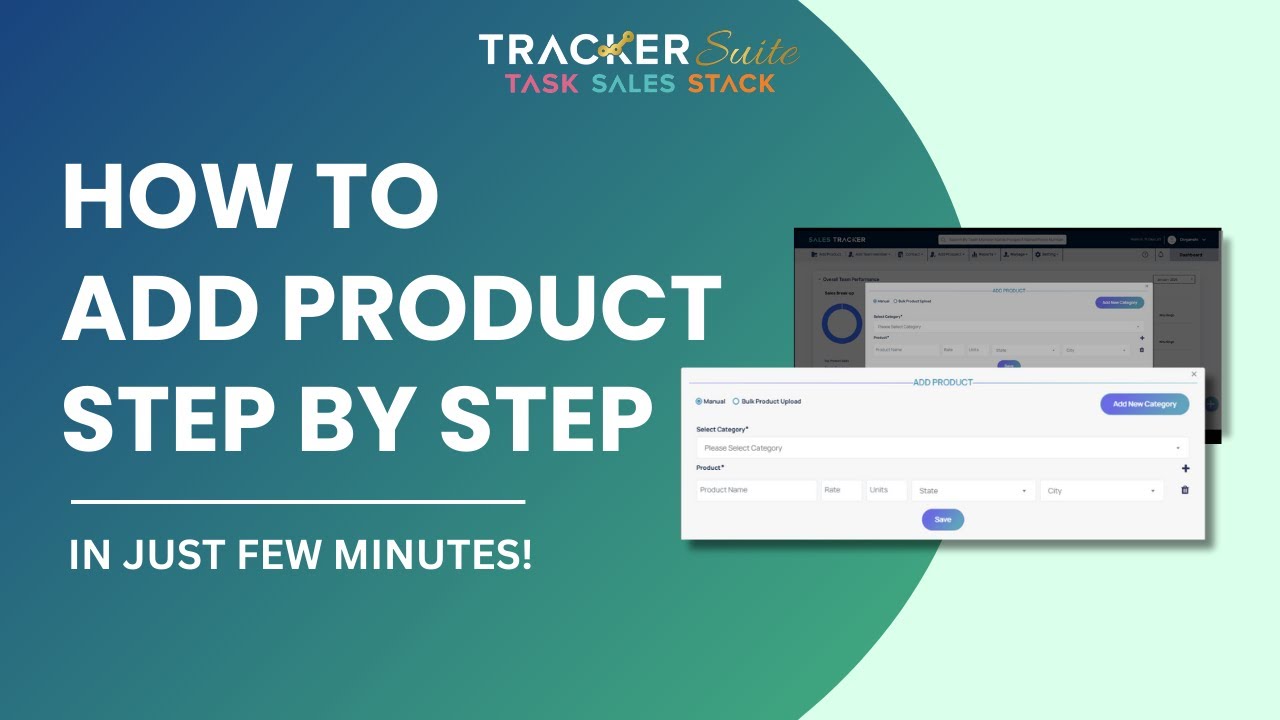 How to Add a Product in Sales Tracker | Step-by-Step Guide