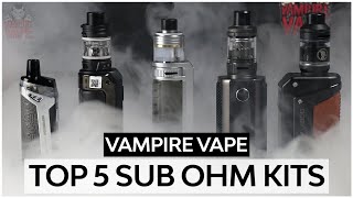 Top 5 Sub Ohm Kits DTL 2022