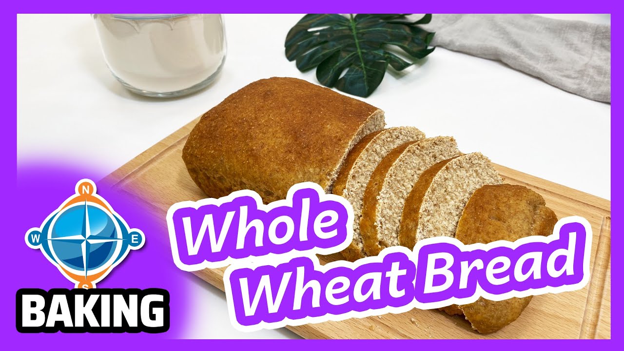 Whole Wheat Bread Recipe 230 Easy Baking for Kids! YouTube