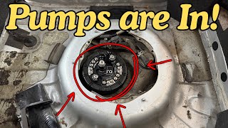 Installing a @RadiumEngineering Fuel Pump Hanger in the Supra