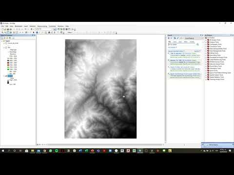 Crear capa Raster a partir de capa TIN - YouTube