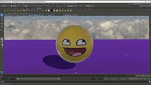 Intro to Maya - Coloring and shading objects