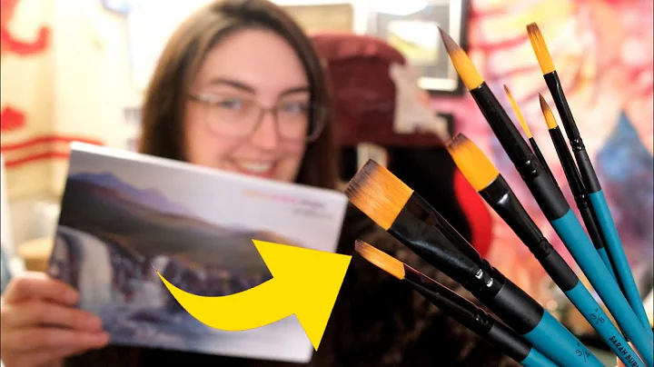I DESIGNED THESE BRUSHES!  UNBOXING  watercolor + gouache demos