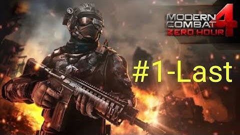 Modern Combat 4 Mission 1 Part 3 gameplay 60fps Android