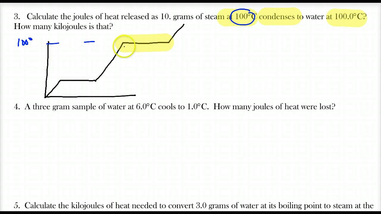 4 Energy Phase Changes Grodski Ap Chemistry