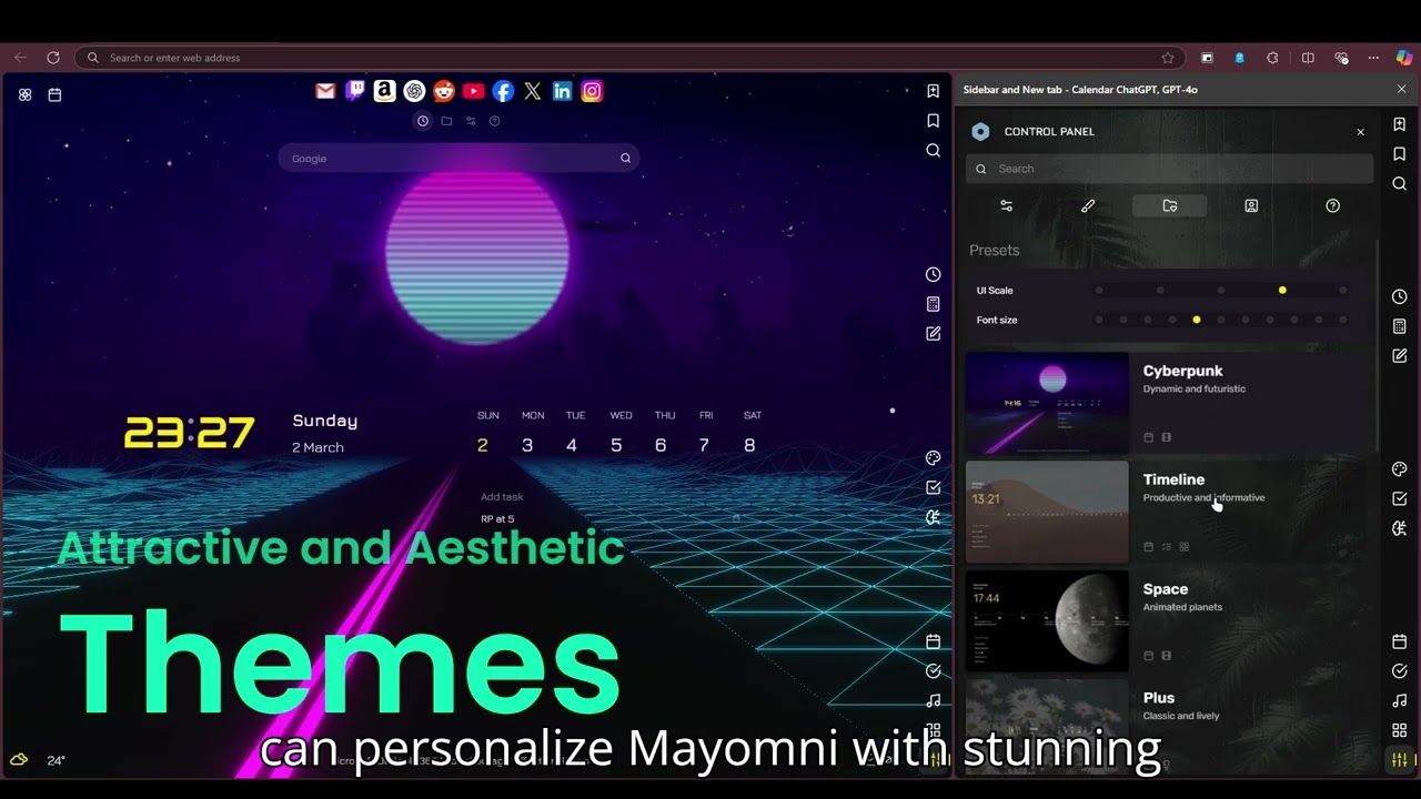 🚀 Meomni – The Best New Tab Extension for a Sleek & Productive Browsing Experience! 🔥
