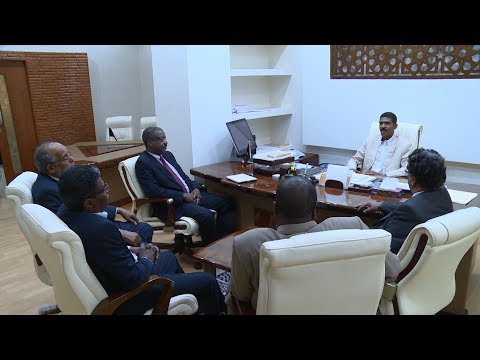 عضو المجلس الرئاسي أحمد حمزة يلتقي رئيس وأعضاء الجمعية الوطنية الثانية عن فزان