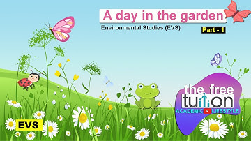 A DAY IN THE GARDEN | Part - 1 | 3rd Std. EVS