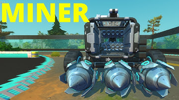Scrap Mechanic  part  20 MINER !!