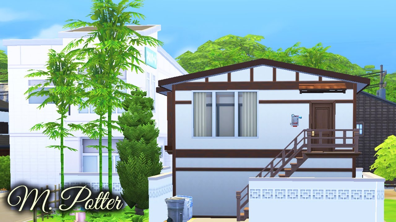 The Sims 4 Japanese Apartment from Toradora! 🐯🌸 (No CC) YouTube
