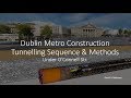 Metro Tunnel Construction Sequence