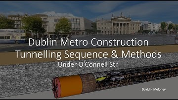 Metro Tunnel Construction Sequence