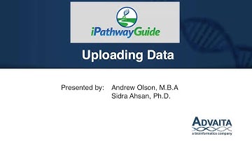 iPathwayGuide   Uploading Data