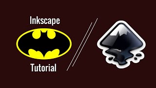 Inkscape - Cómo hacer el logo de Batman - Tutorial simple - Logo Inkscape