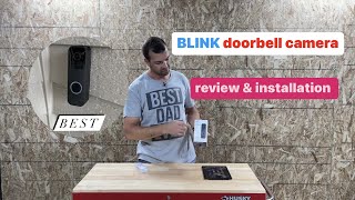 Blink Doorbell Camera Review & Installation  Best Blink Doorbell Review Video