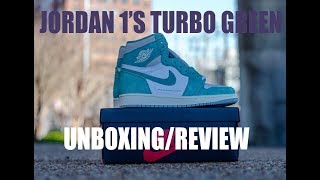 Jordan 1S Turbo Green Unboxingreview