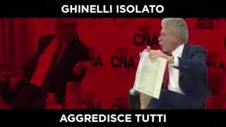 Ghinelli isolato aggredisce tutti!